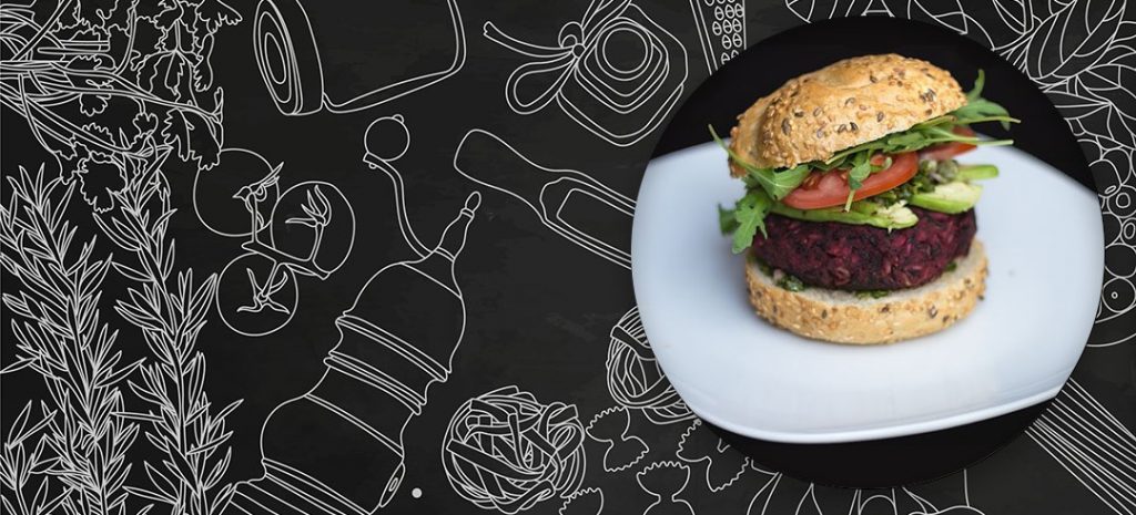 Recette du végé-burger de betteraves